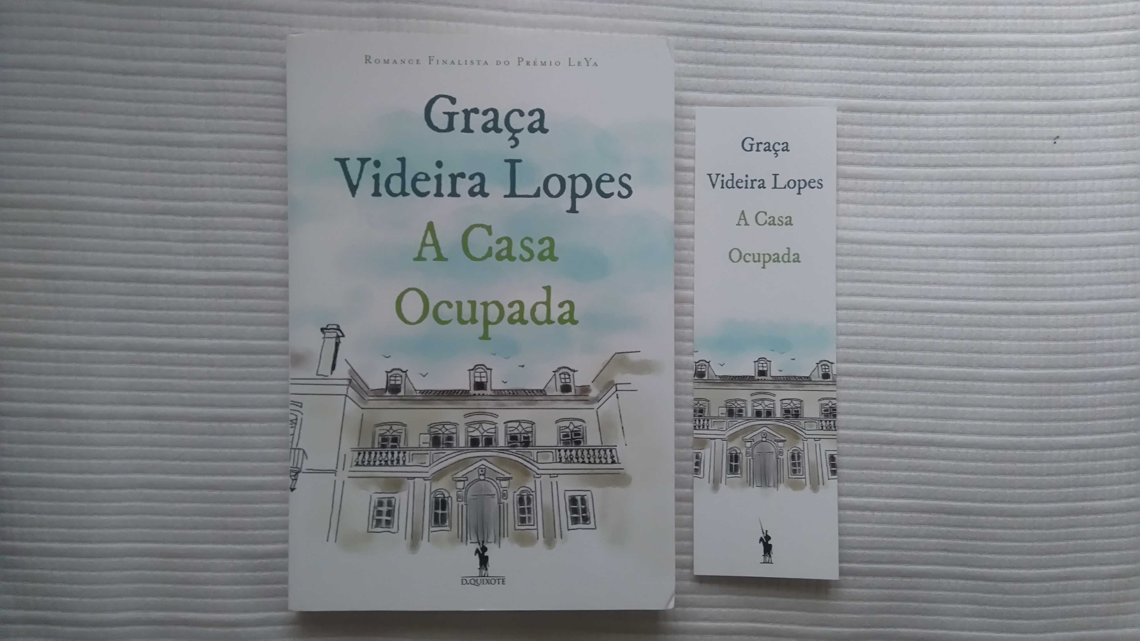 Livro A Casa Ocupada de Graça Videira Lopes