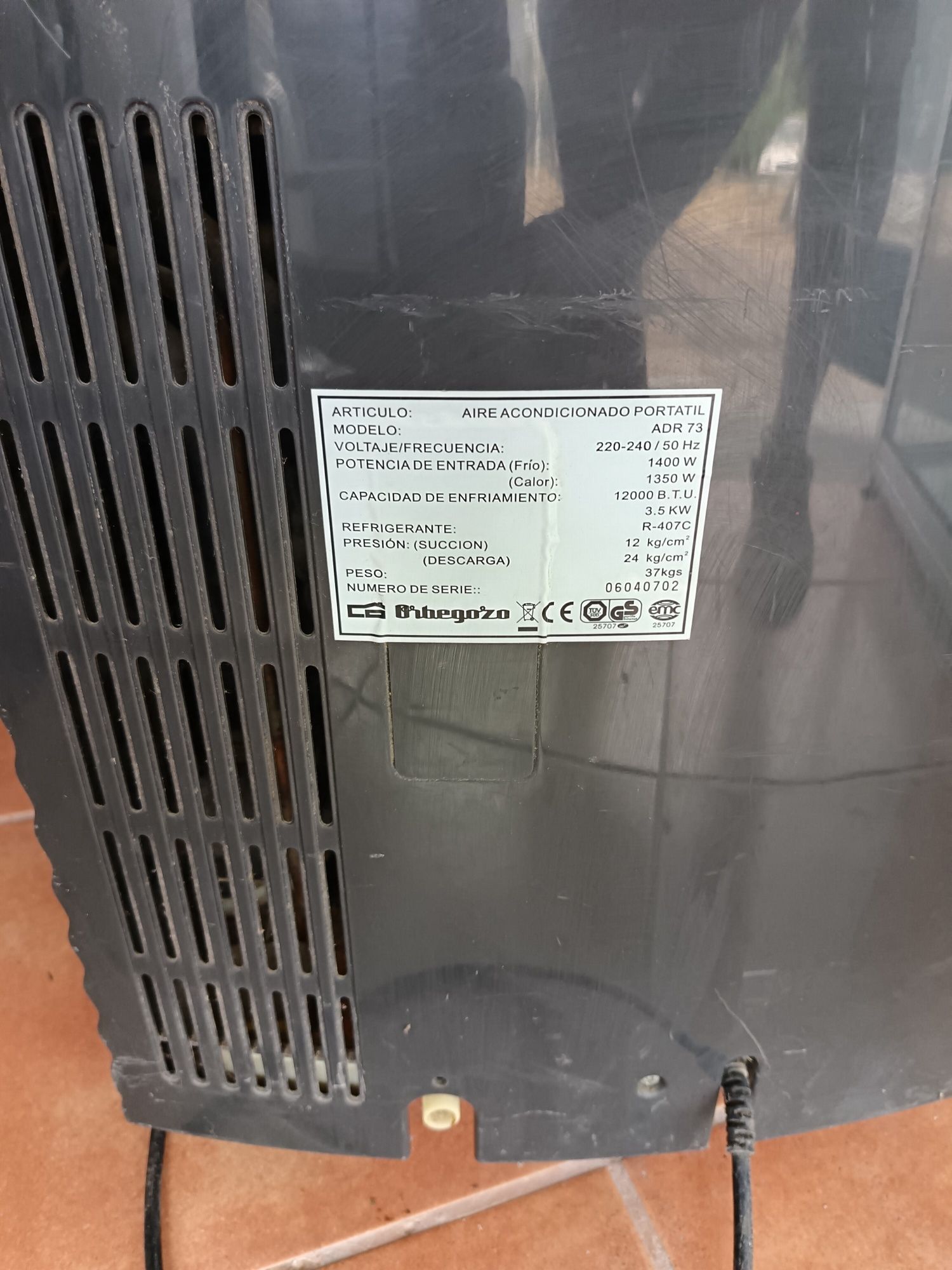 Ar condicionado portátil 12000 btu