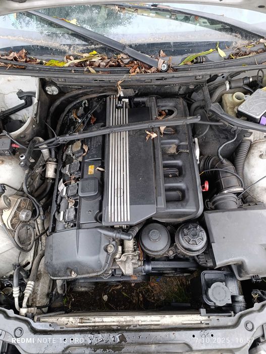 BMW E46 m52b28tuosprzęt silnika ,lampy,dyfer, wał,skrzynia,pompa, łapy