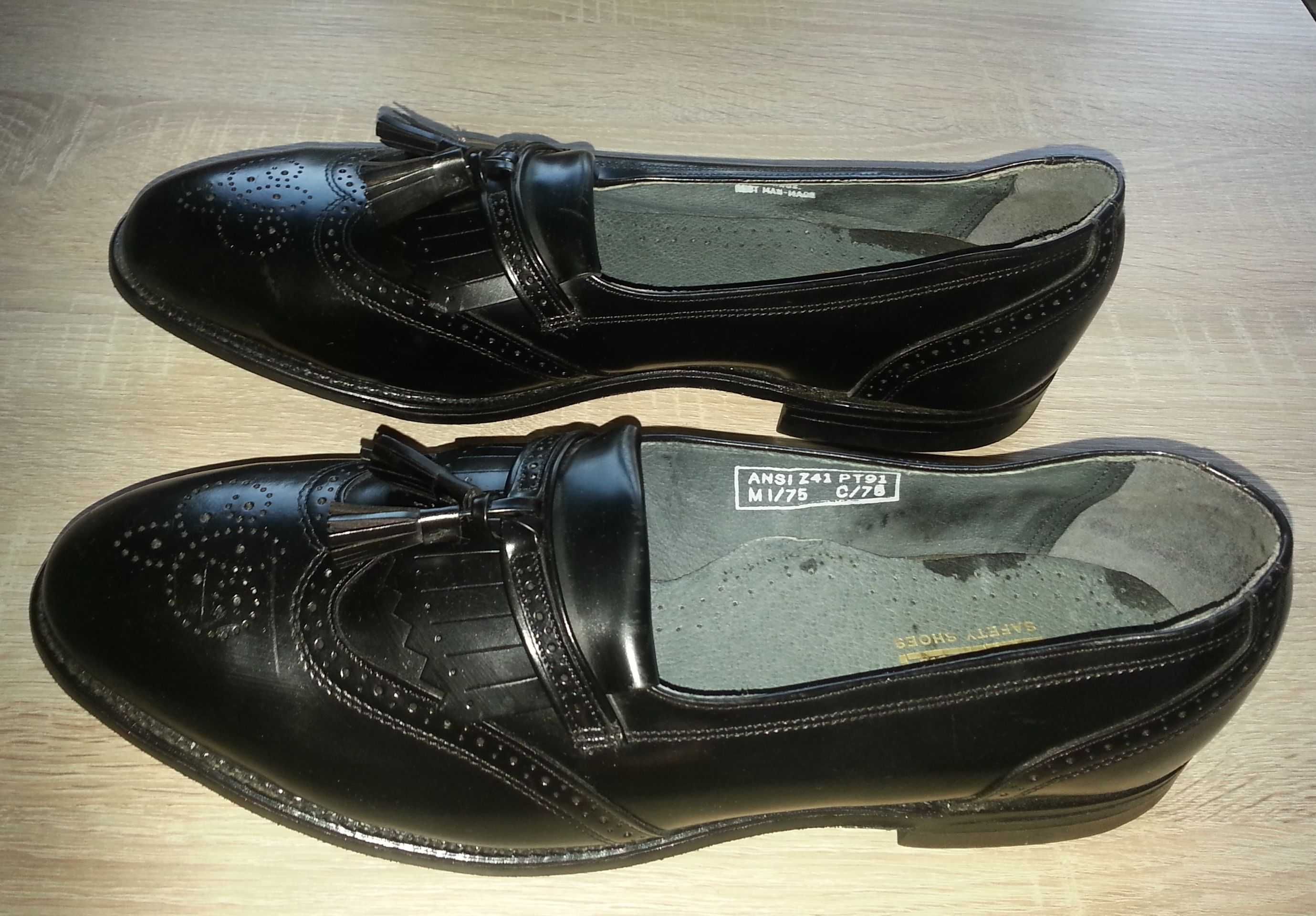 Туфли мужские Lehigh Biltrite Imperial оригинал кожаные разм 45 черные