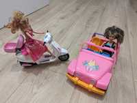 Samochód i skuter dla Barbie