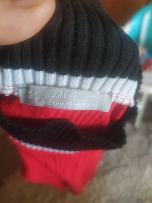 Golf półgolf elastyczny sweter 36 S Zara