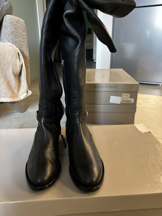Продам ботфорты ermanno scervino italy