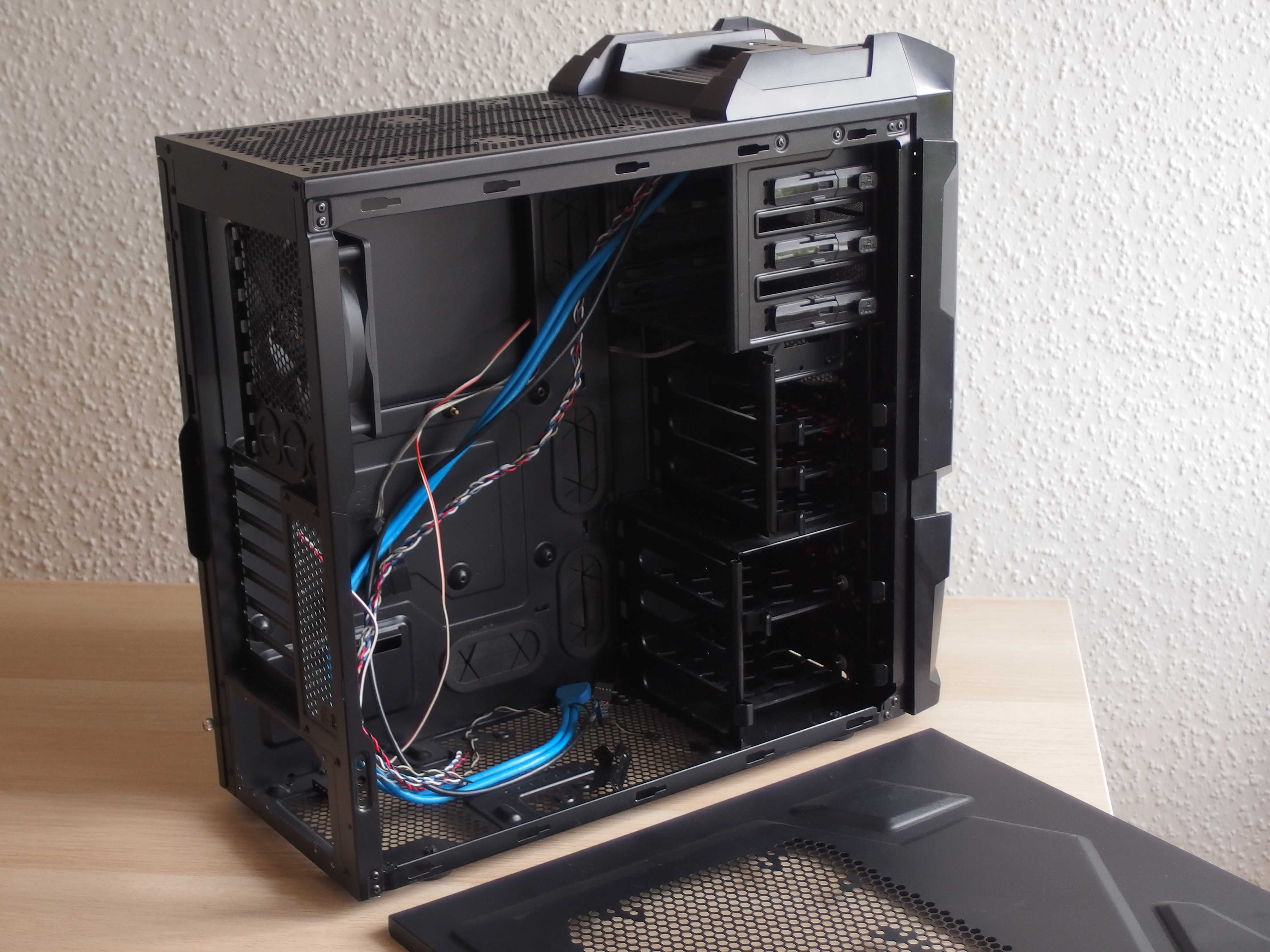Aerocool PGS Mechatron Black wyczyszczona obudowa ATX PC komputerowa