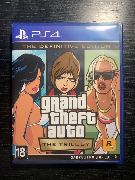 Гра Sony PlayStation 4 Grand Theft Auto:The Triology Definitive