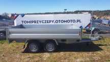 Przyczepa  2700DMC przyczepka 310x160 rolnicza budowlana alu burty b.m