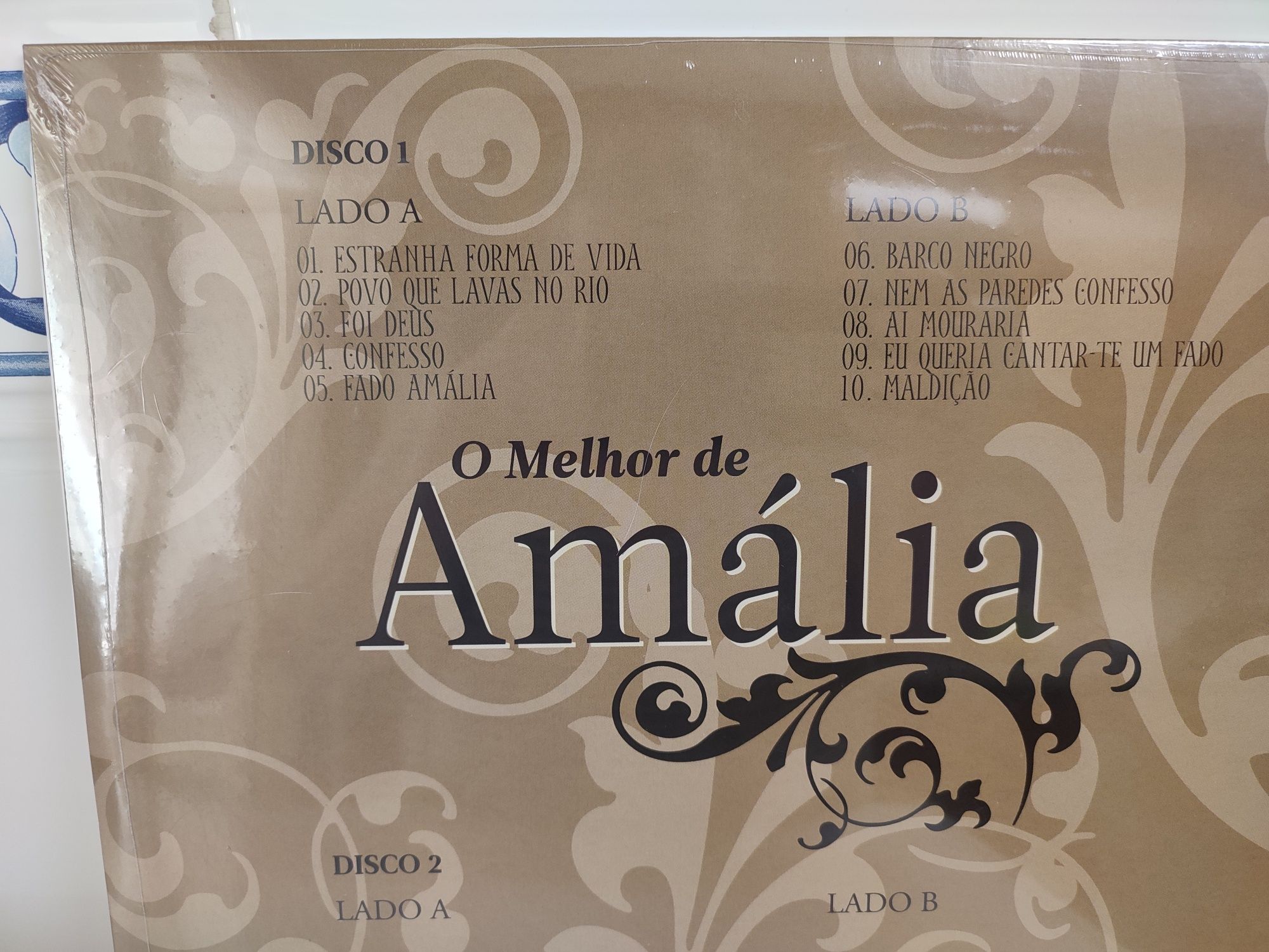 LP O melhor da Amalia selado