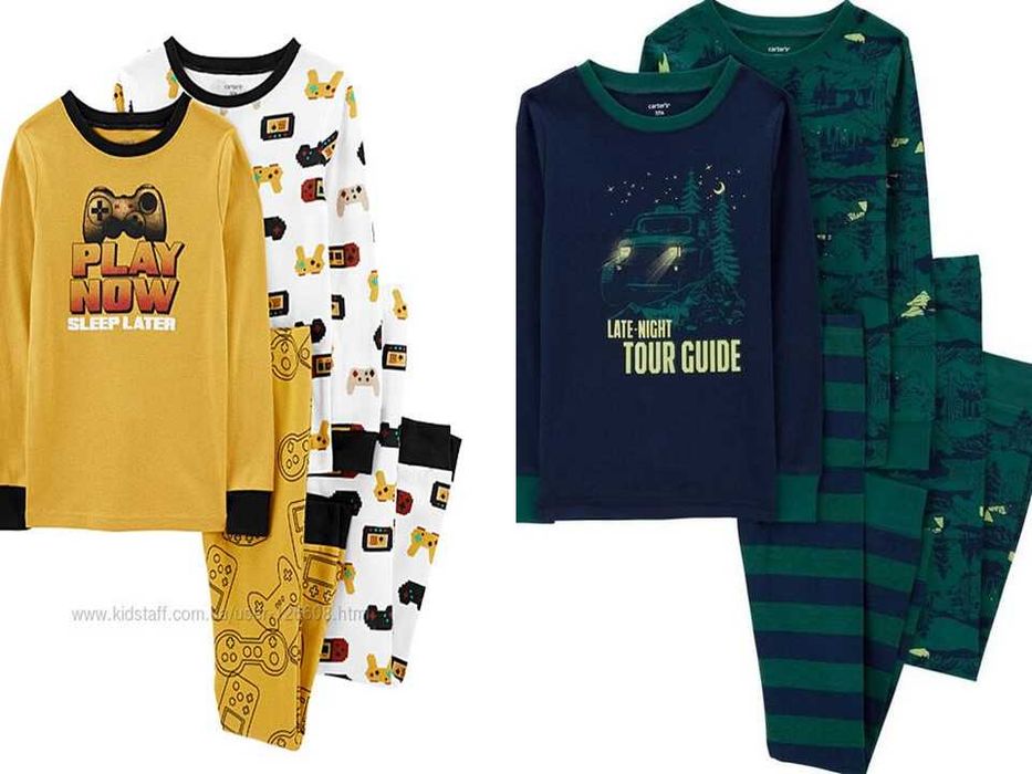Піжама на хлопчика, пижама , від 1 до 11 років, George, Carters