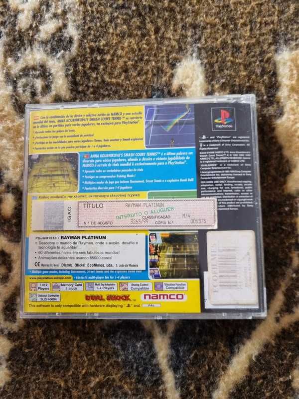 Anna Kournikova's Smash Court Tennis - PS1 PAL