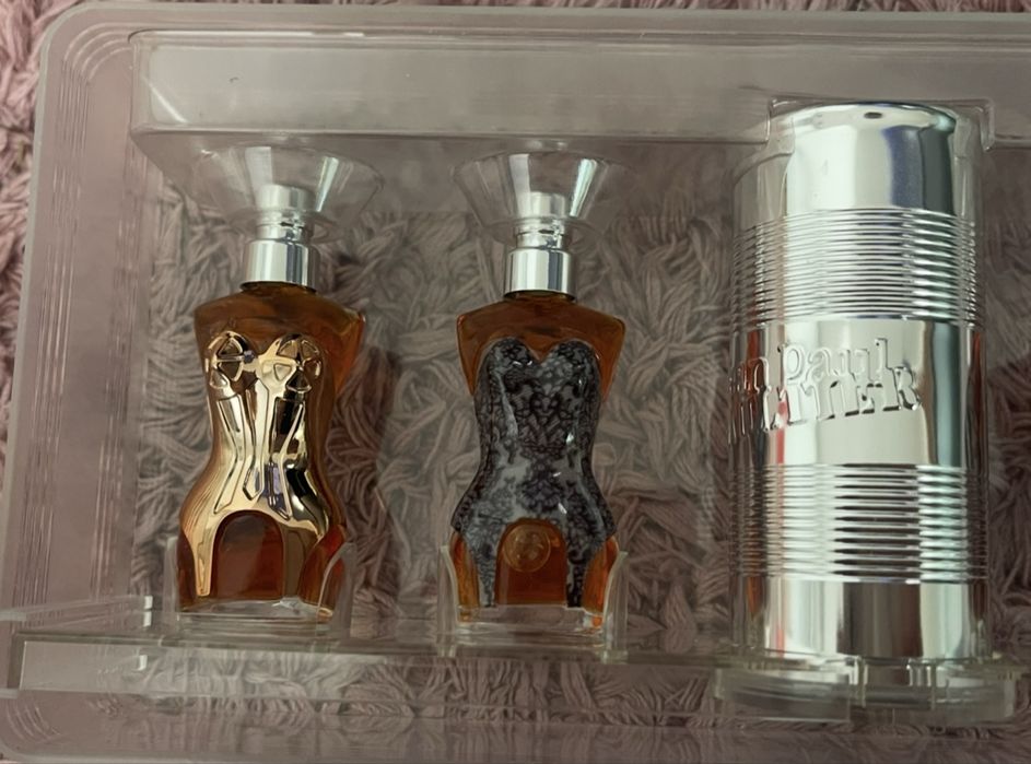 Вінтаж набір мініатбр парфумівJean Paul Gaultier La Parade des Corsets