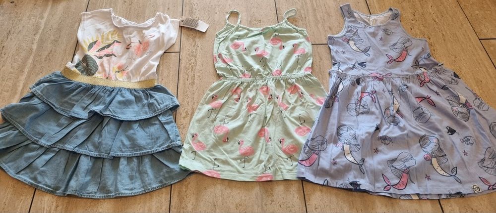 Paka sukienek dla dziewczynki 15szt