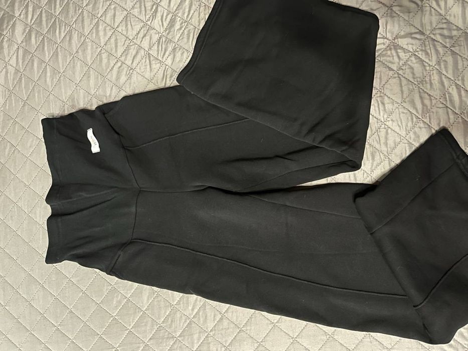 Штани happynenia h&n палаццо на флісі для вагітних з резинкою зимові