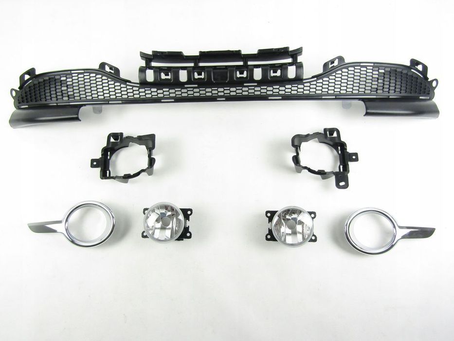 Peugeot 208 12-15 Kratki + chromy + halogeny