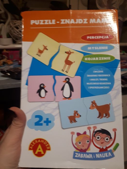 3 sztuki Puzzli  dla 2 latka