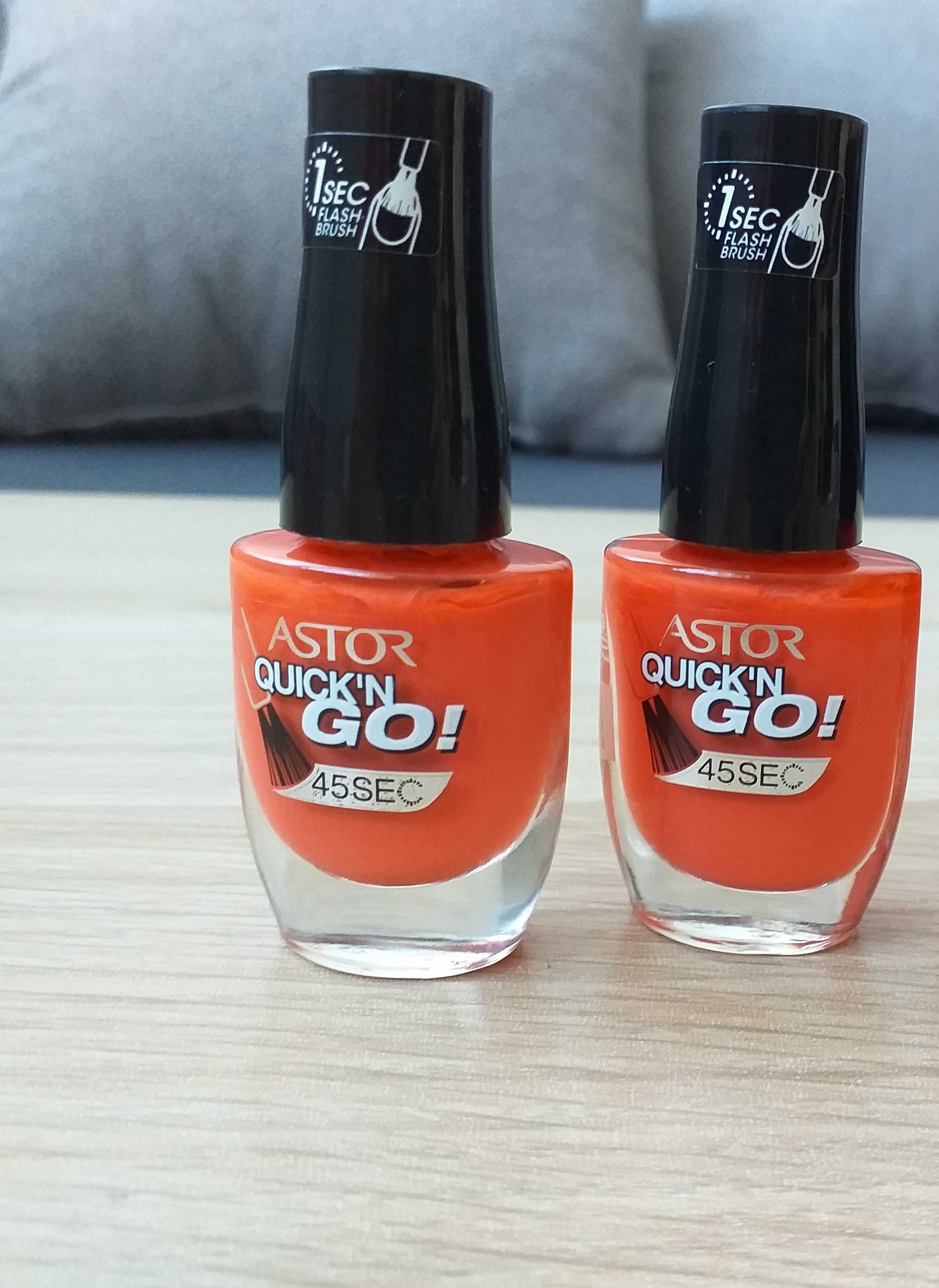 Szybkoschnący lakier do paznokci ASTOR Quick'n Go 45 sec 323