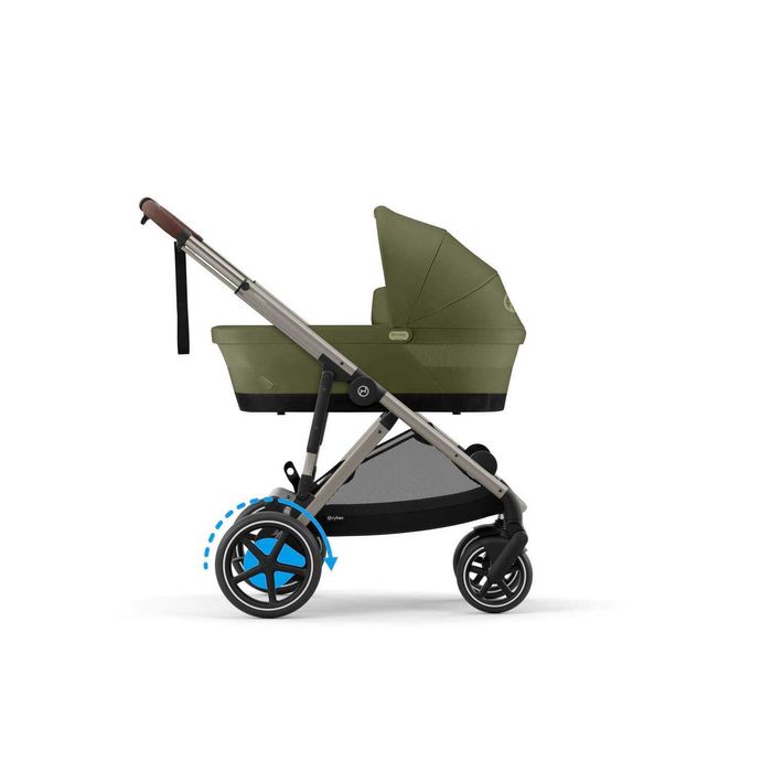 Cybex E-Gazelle S + gondola wózek rok po roku lub bliźniaczy