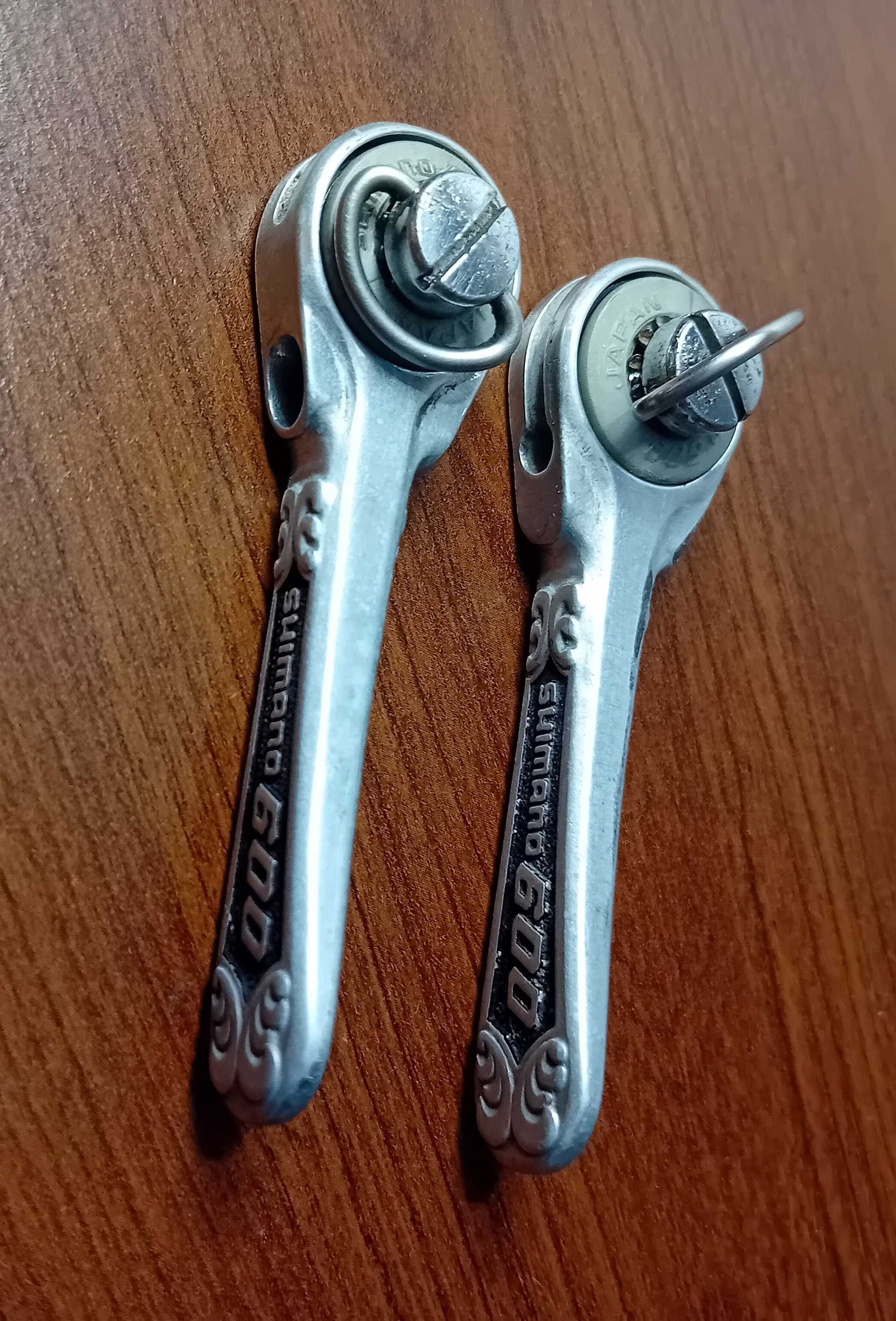 Manetki,dźwignie przerzutek Shimano 600 Arabesque / RETRO,VINTAGE /.