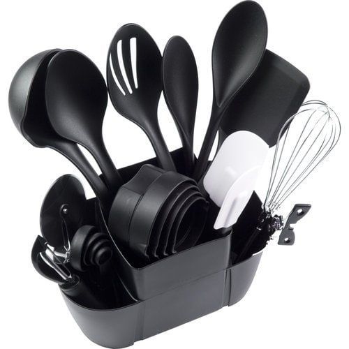 Набор для кухни Mainstays 21-Piece Kitchen Utensils Set, Organizer Cad