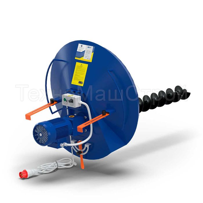 Мобільний зворушувач зерна з кілем та реверсом «ВЗ-1».