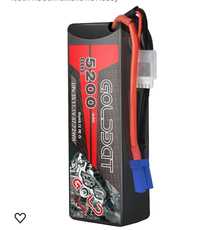 GOLDBAT Lipo Battery 3S 5200mAh 80C 11.1V Жорсткий футляр для RC батар