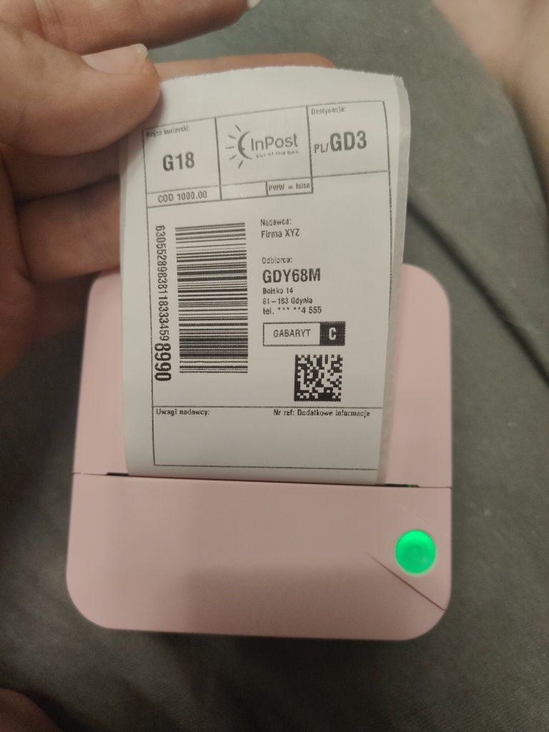 Mini drukarka termiczna