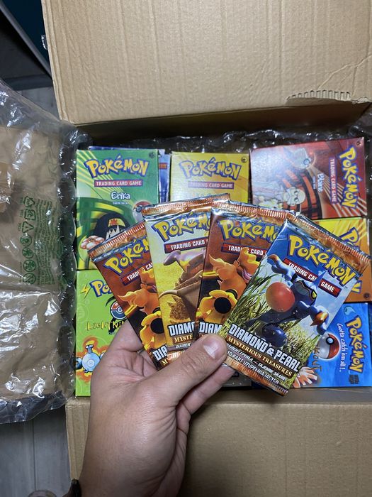 Karty pokemon TCG Diament i Perła Tajemne Skarby polskie booster nowy