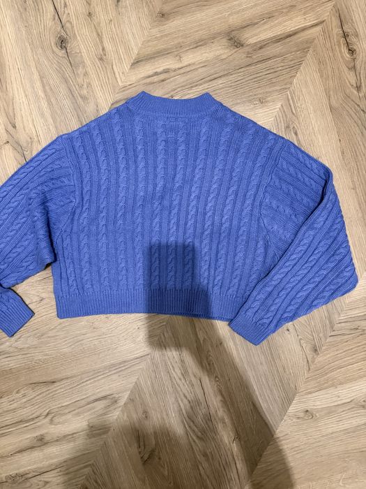 Свитер, джемпер, кофта вязанный укороченный