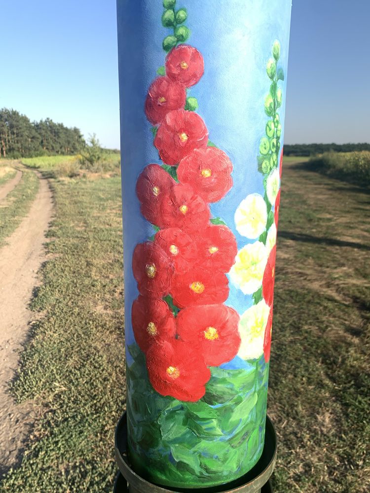 Тубус от снаряда ,капсула мира
