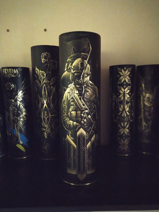 Гільза сувенір латунна ручна робота