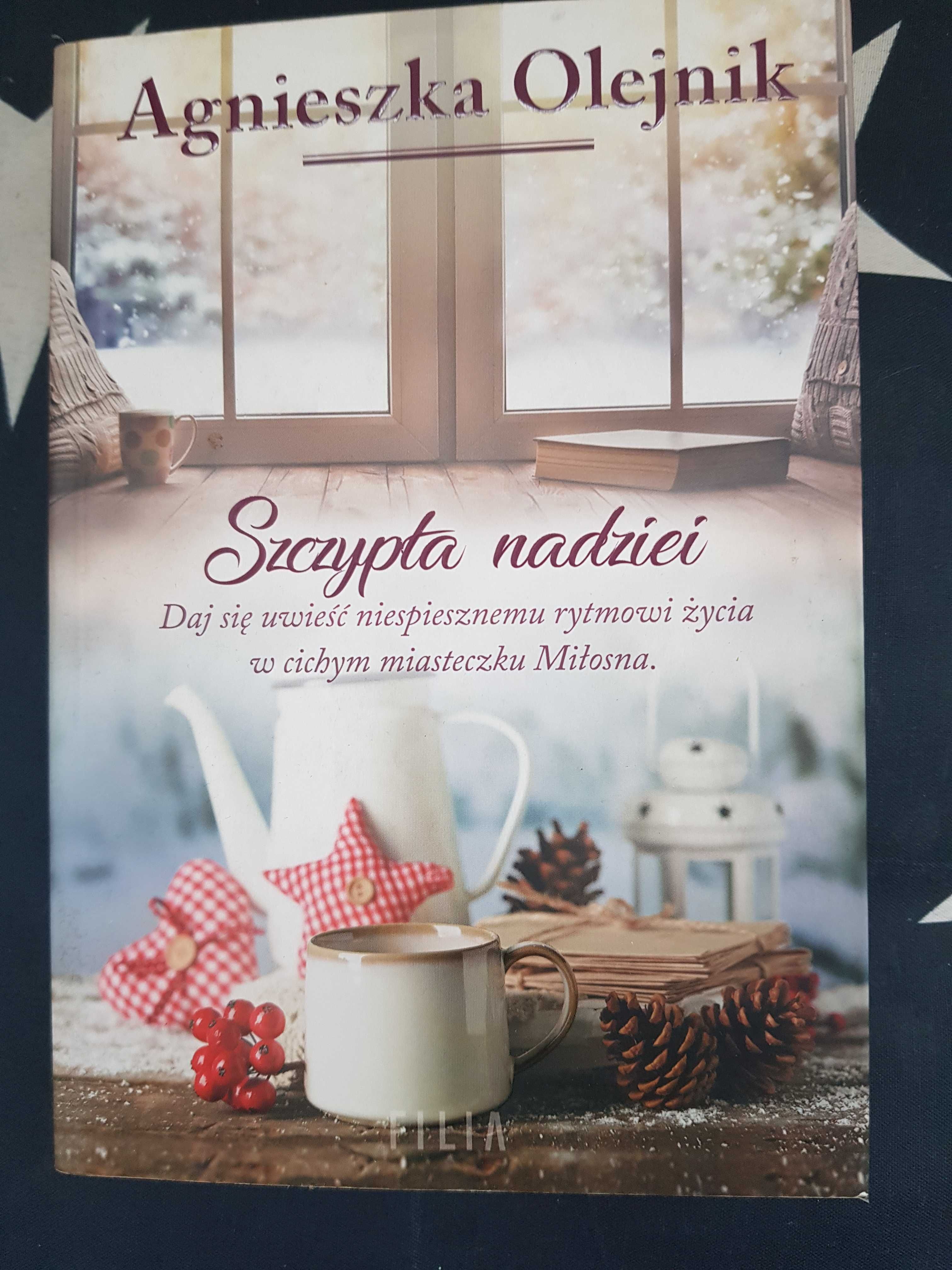 "Szczypta nadziei" piękna książka Literatura obyczajowa/romans
