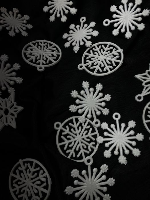 Gwiazdki choinkowe PRL bombki