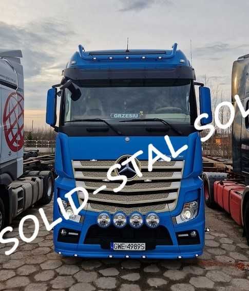 Orurowanie  Pod zderzak Mercedes Actros MP4 / MP5 MALOWANE PROSZKOWO!