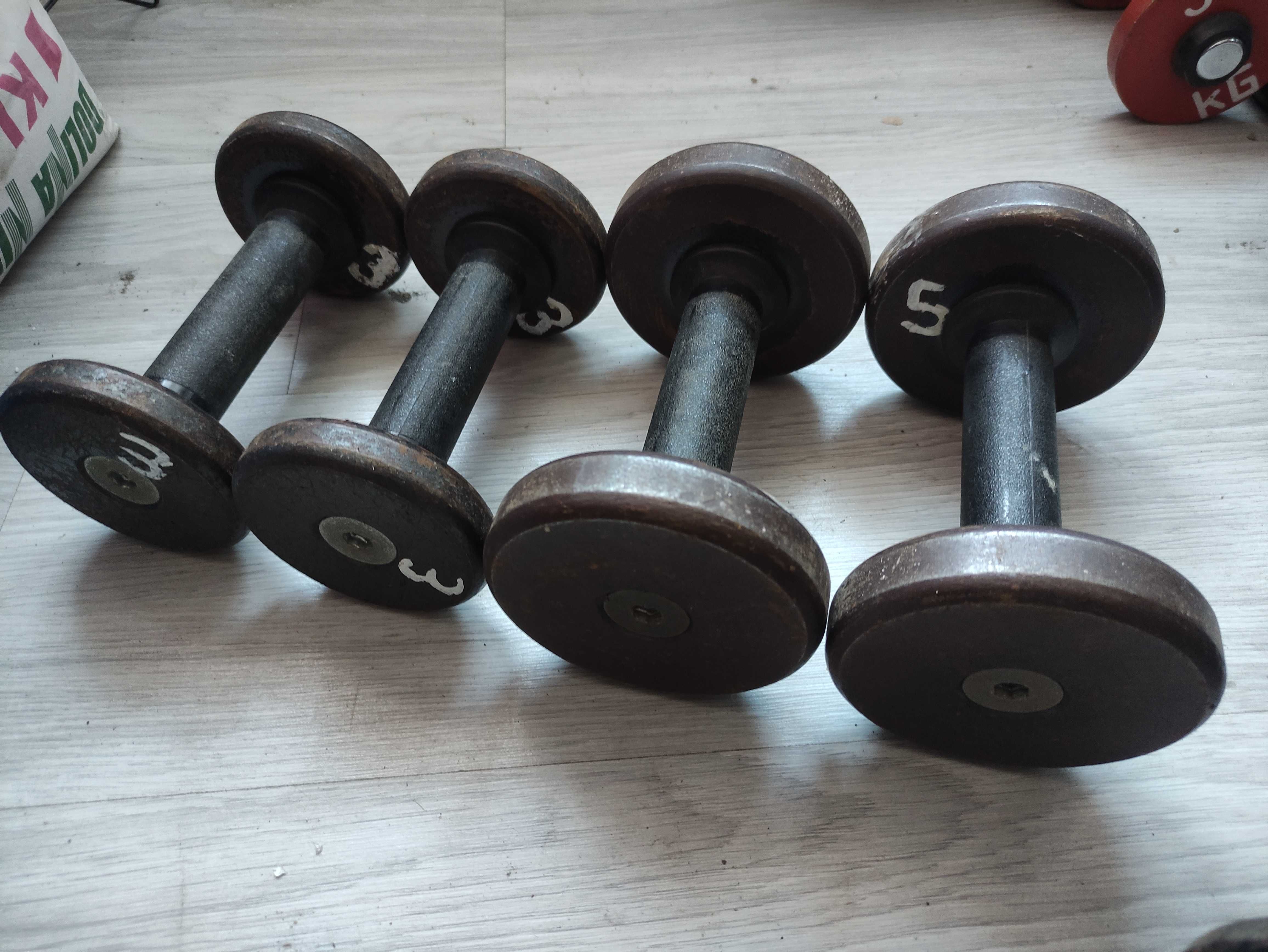 Hantle hantelki OLYMP OLIMP 2x3kg 2x5kg zestaw