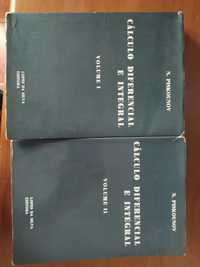 Livro 'Cálculo Diferencial e Integral Volume 1 e 2'