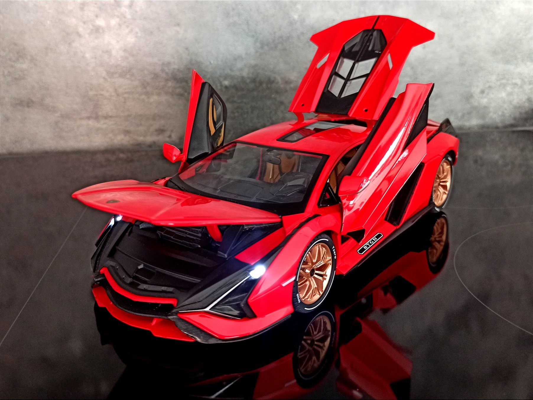 1:18 Lamborghini Sian w stanie idealnym