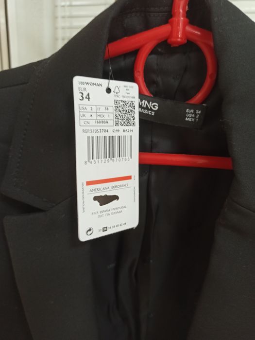 Новий чорний жіночій піджак Я