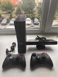 Xbox 360 Slim, 500 gb, 2 геймпада