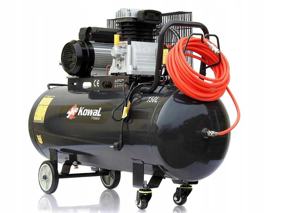 12 Bar KOMPRESOR k10 olejowy tłokowy 150L sprężarka pompa powietrza