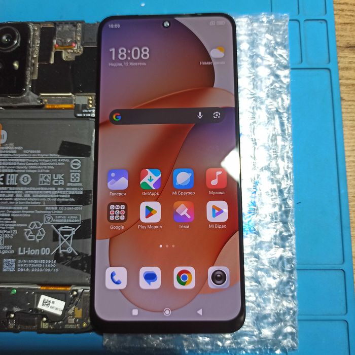 Дисплей Redmi note 12s OLED