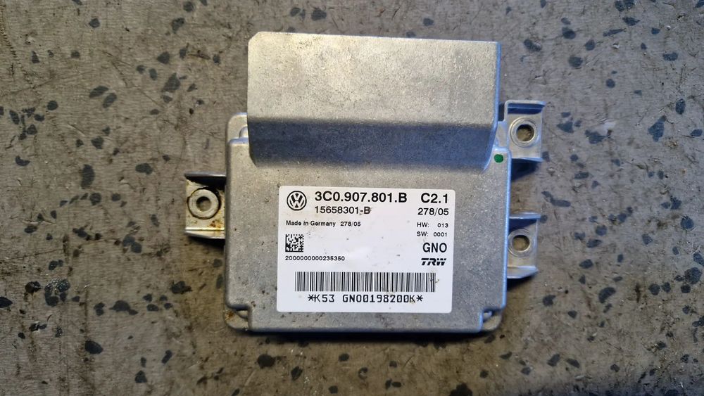 VOLKSWAGEN PASSAT B6 MODUŁ STEROWNIK HAMULCA RĘCZNEGO 3C0907801B