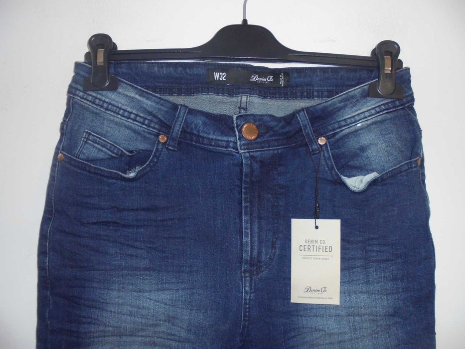 calção de homem em ganga novo com etiqueta