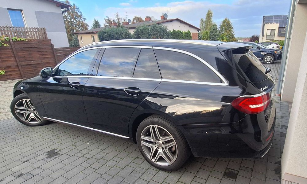 Mercedes E220 194KM 9G-Tronic • SUPER STAN • Bezwypadkowy • Bez wkładu