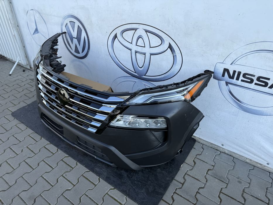 Бампер рестайл 2024-2025 Rogue t33 фара дхо Nissan Рог т33 решітка