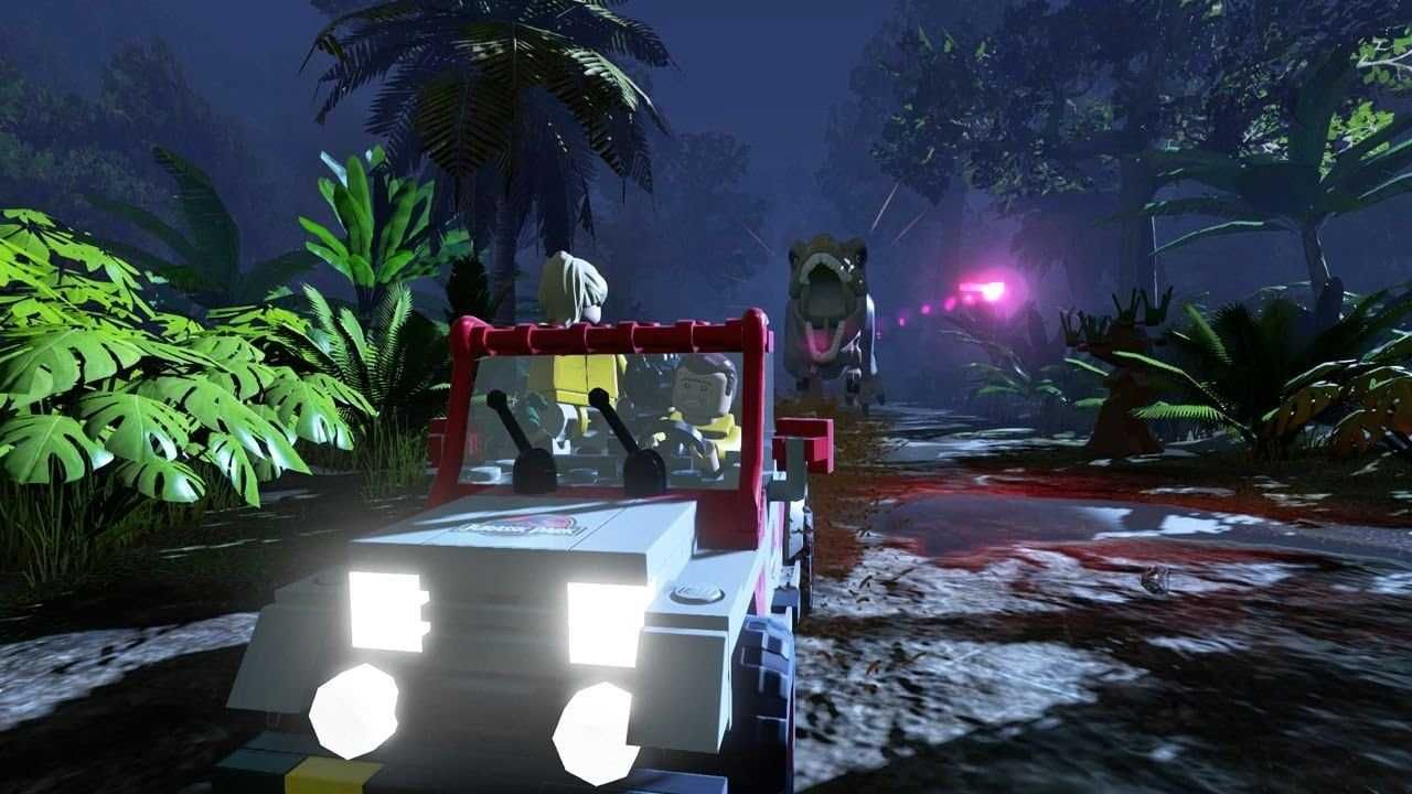 LEGO Jurassic World PS4 / PS5 - platformówka, dinozaury dla dzieci PL