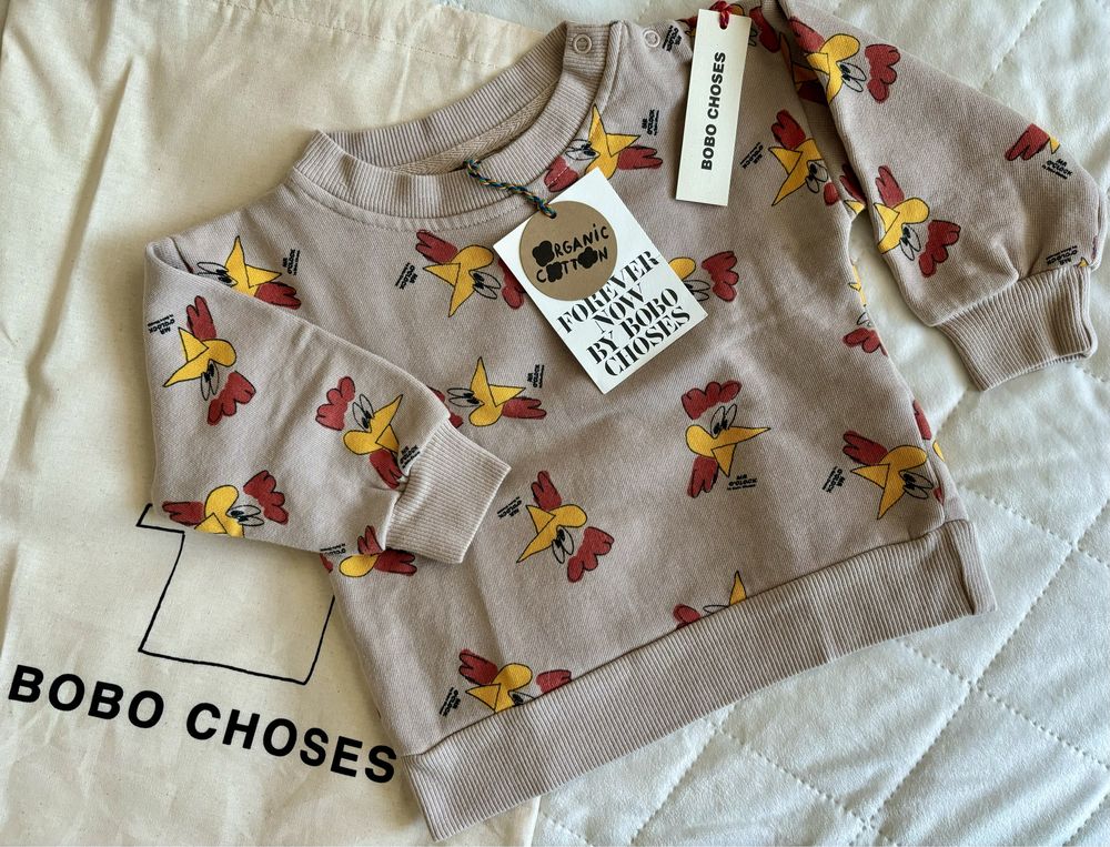 [74] 9-12 miesięcy Nowa bluza Bobo Choses