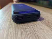 Батарея универсальная Vinga 20000 mAh QC3.0 Display soft touch purple