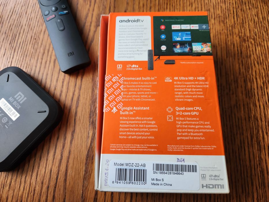 Mi Box S 4K Ultra HD Android - Xiaomi