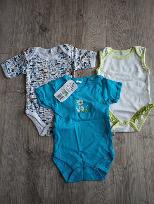 Body niemowlęce 3 pary.