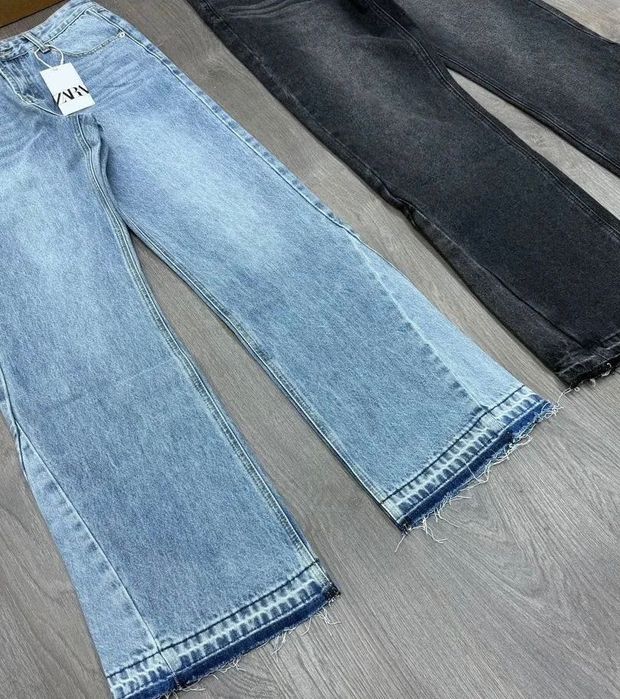 zara flared jeans