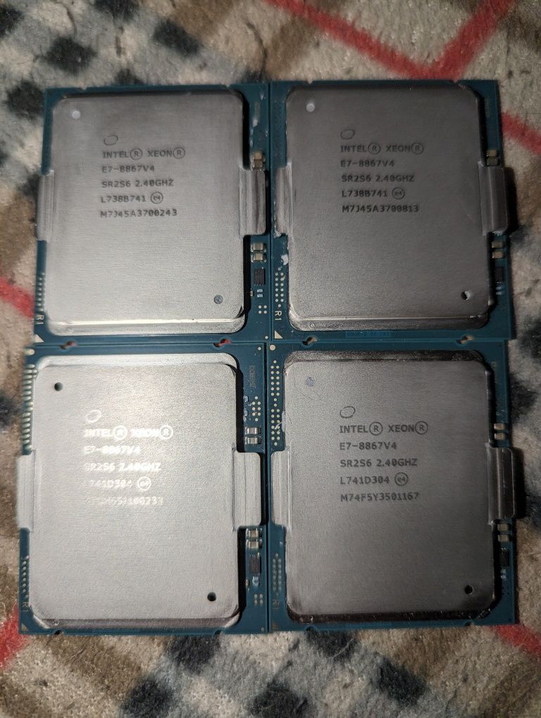 Мощный процессор на LGA 2011-1 Xeon E7-8867v4: 18 ядер 36 потоков